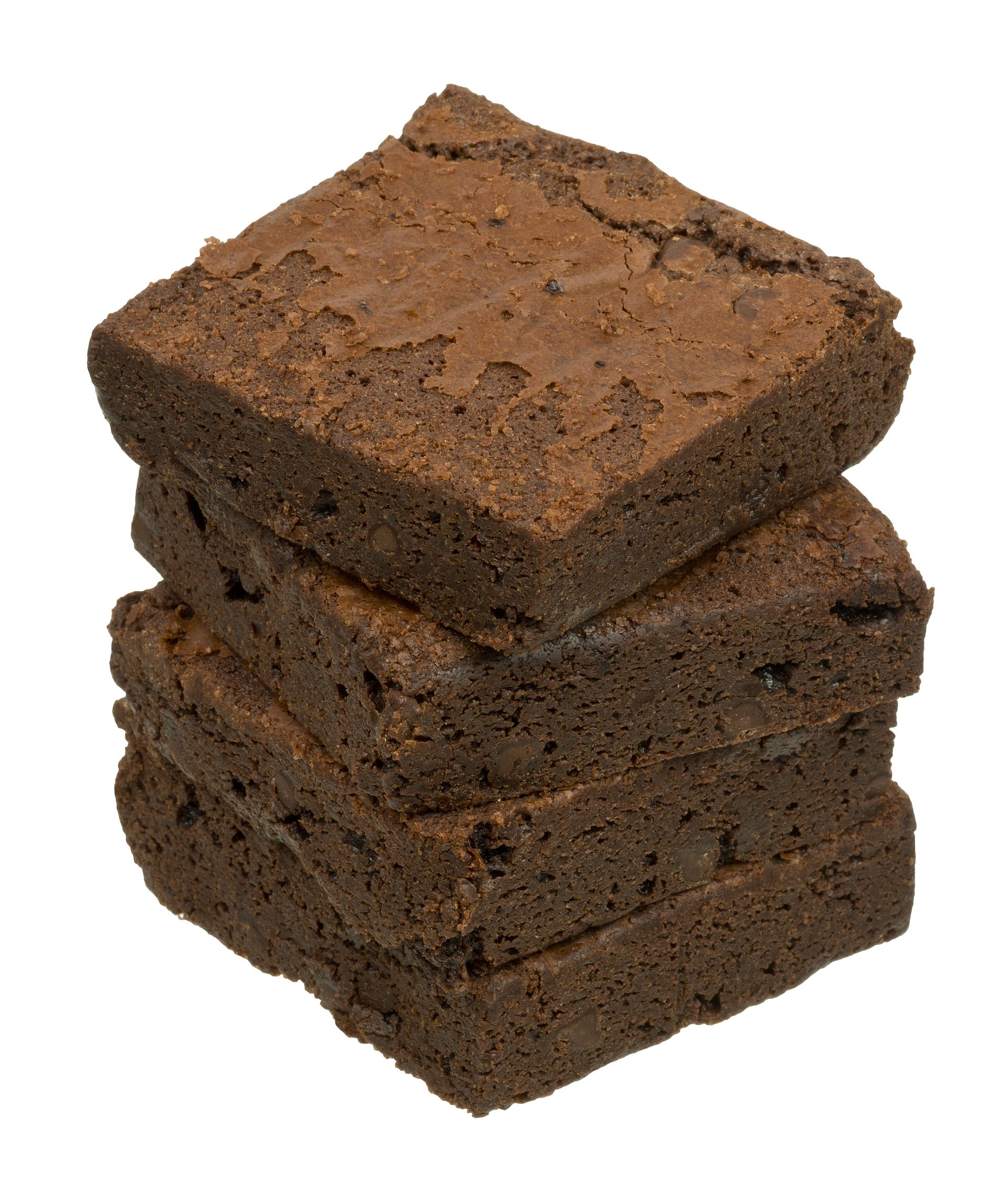 A stack of Dancing-Deer-brand brownies, bought at a supermarket in Brooklyn, NY.